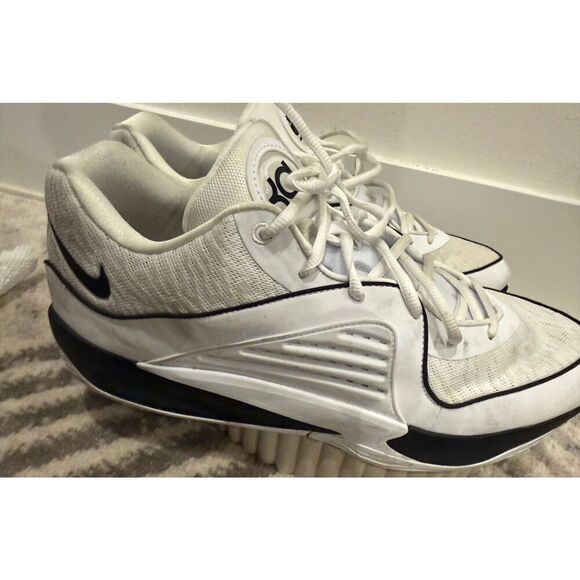 Nike Men’s Kevin Durant KD 16 TB Basketball Shoes Sneakers White Black Size 14